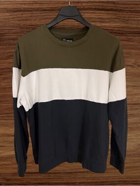 Original Use Color Block Sweat Shirt. XL
